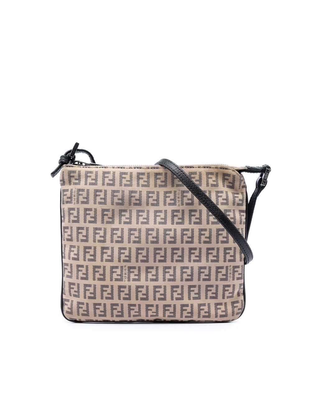 Fendi Zucchino Canvas Crossbody Pre- #341591F57B